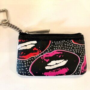 L.A.M.B. by Gwen Stefani coin purse in Kiss Me print - NWOT
